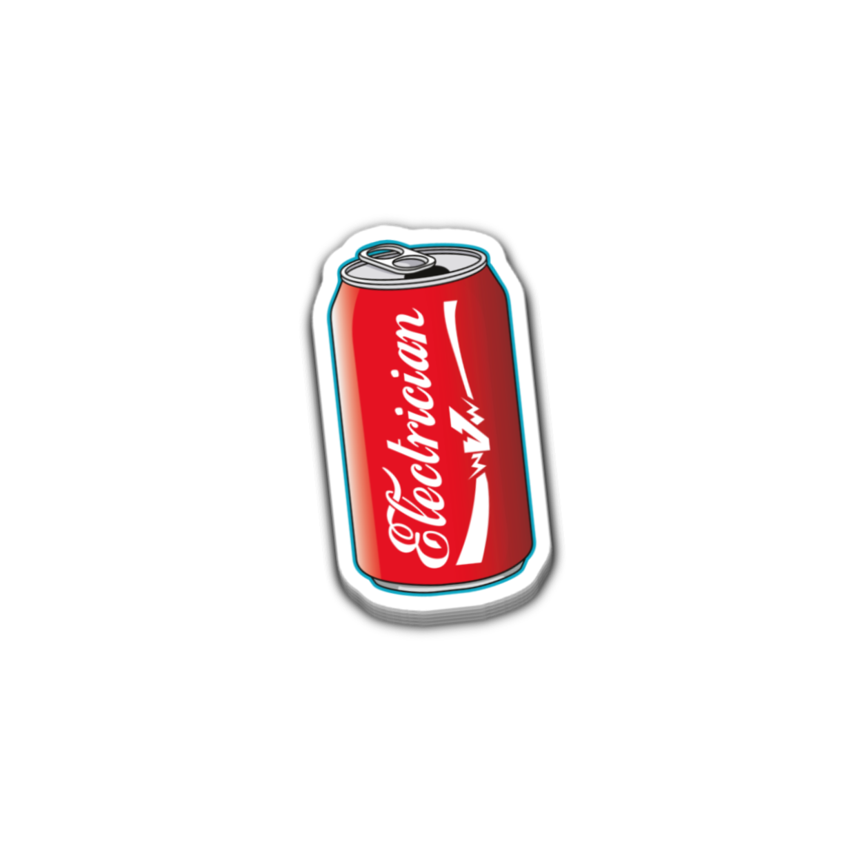 Spark Cola Sticker 3 Inch Decal