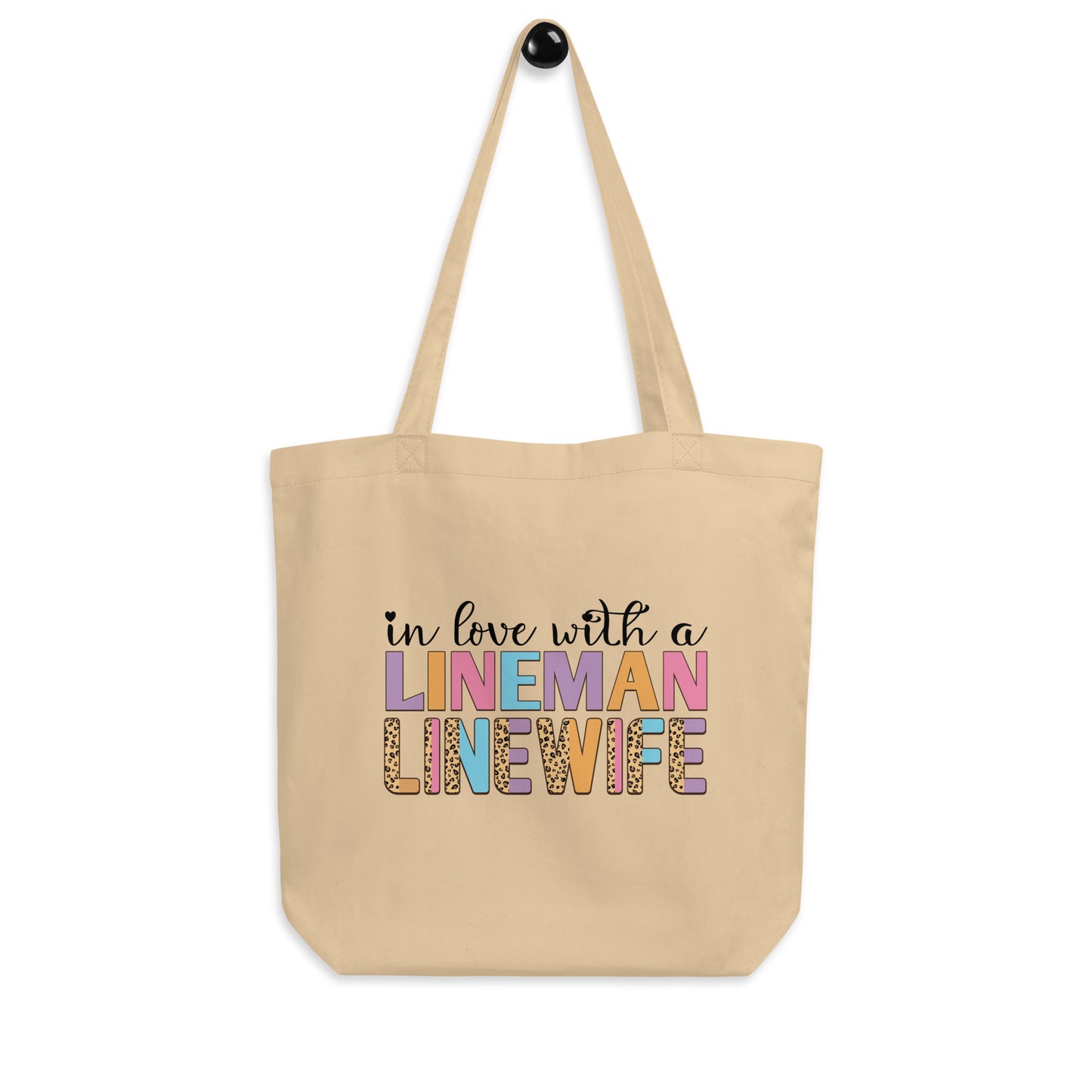 In Love with a Lineman Eco Tote Bag