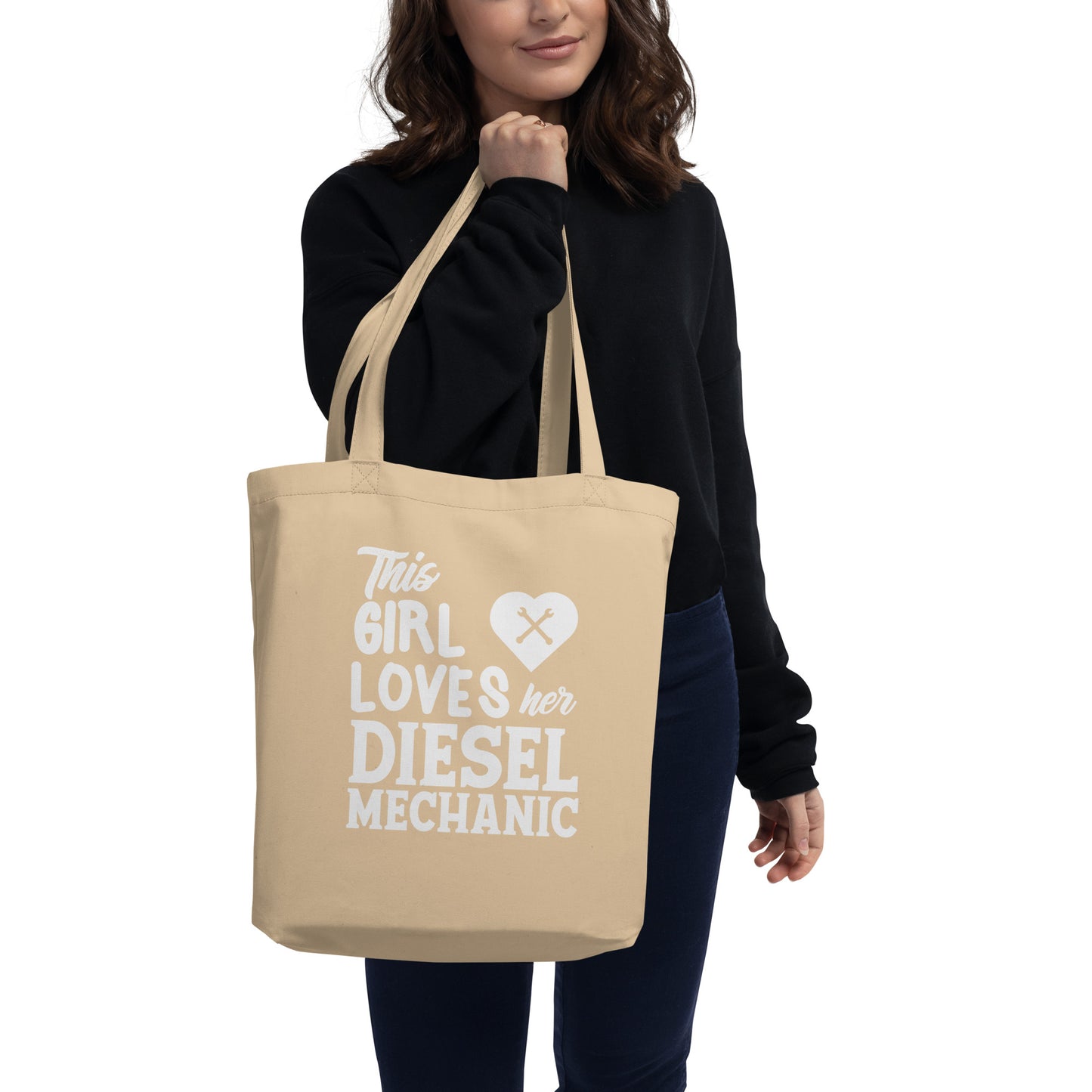 This Girl Loves Her Mechanic Eco Tote Bag