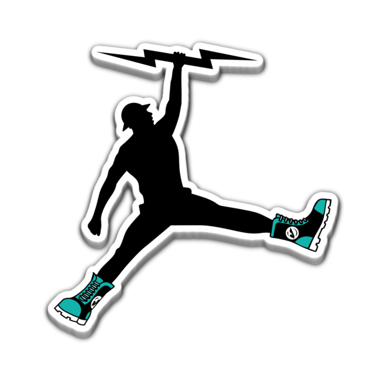 Jumpvolt Sticker 5.5 Inch Decal