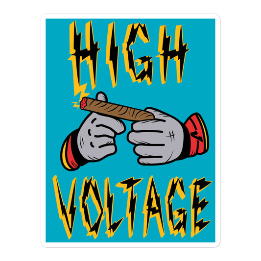 High Voltage Stickers