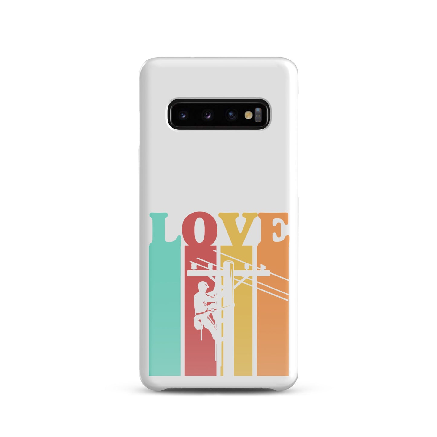 Love Retro Lineman Snap case for Samsung®