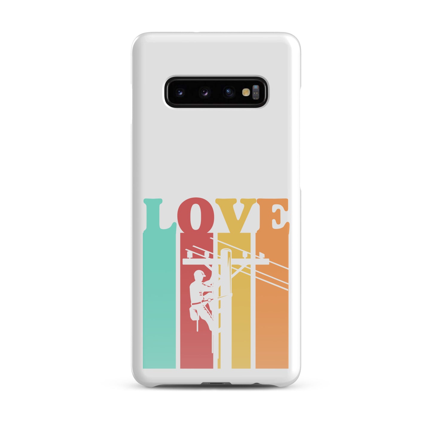 Love Retro Lineman Snap case for Samsung®