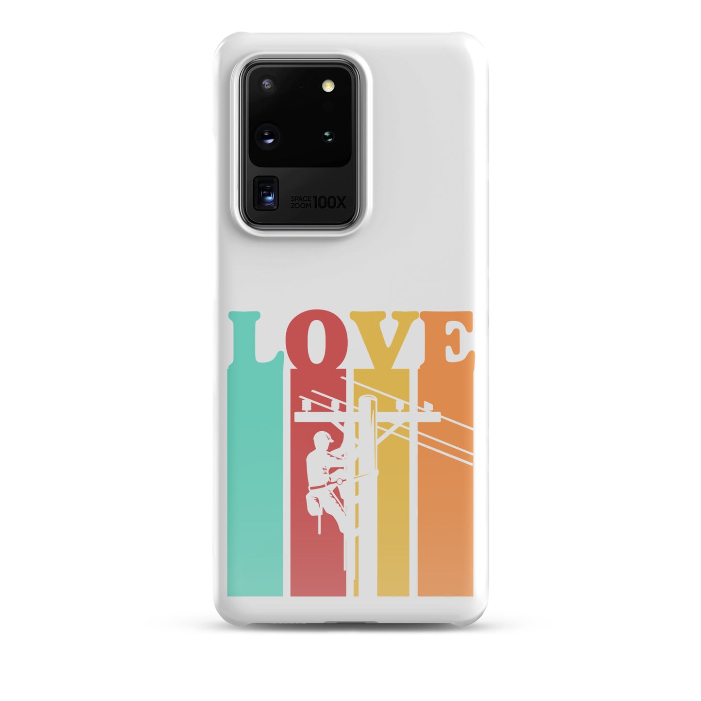 Love Retro Lineman Snap case for Samsung®