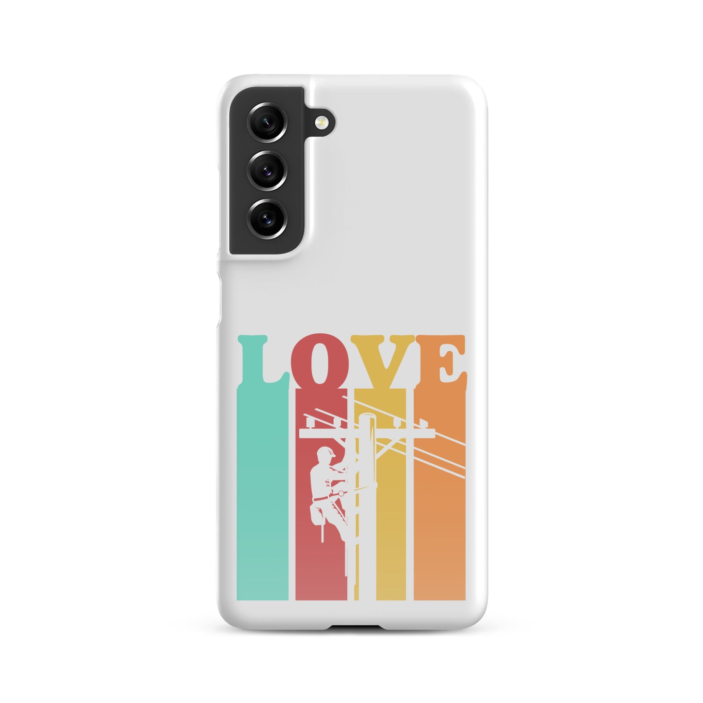 Love Retro Lineman Snap case for Samsung®