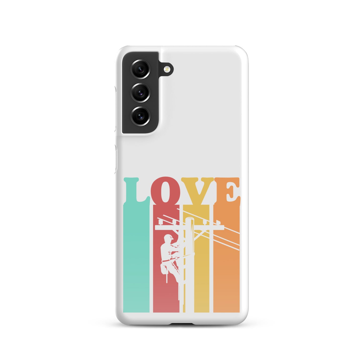 Love Retro Lineman Snap case for Samsung®