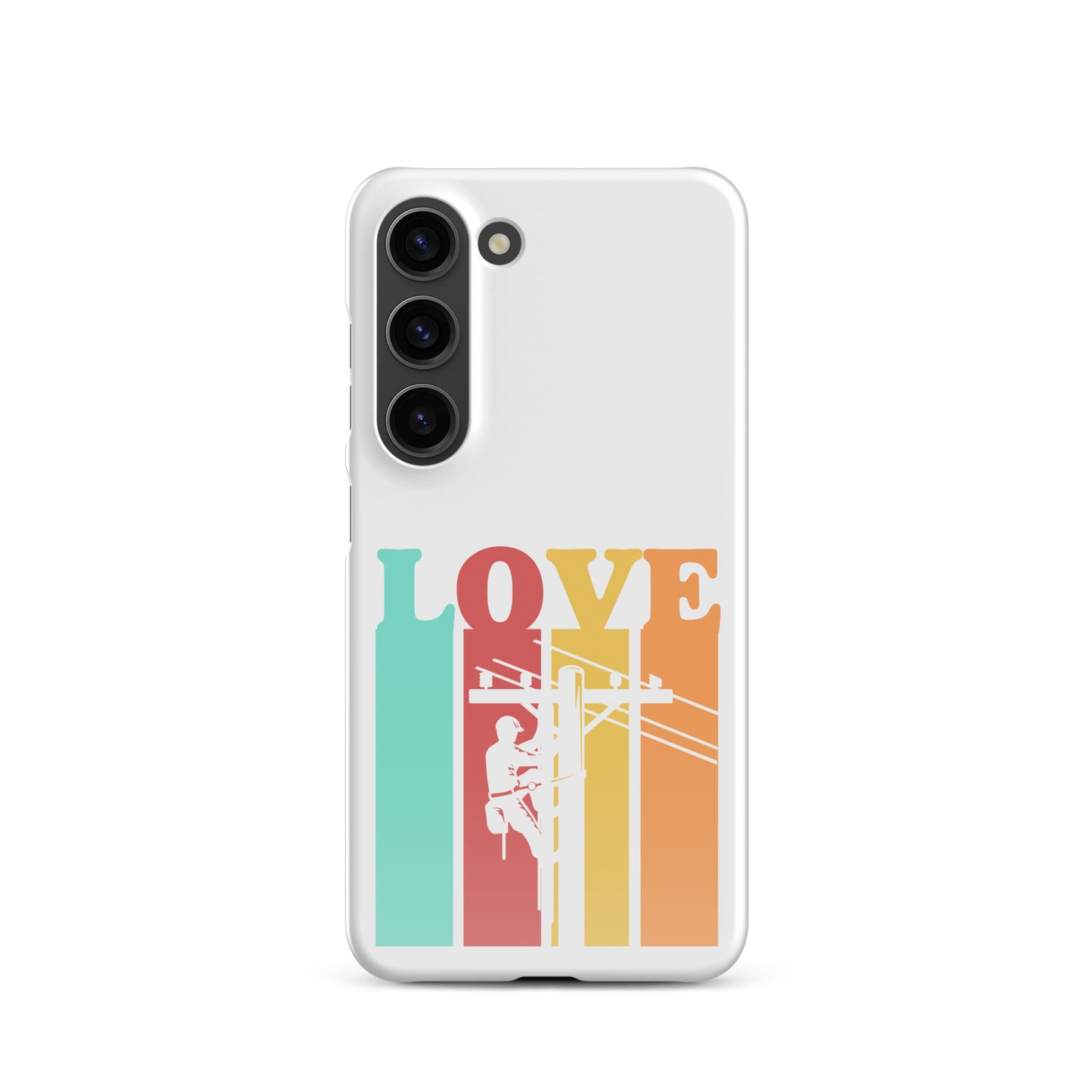 Love Retro Lineman Snap case for Samsung®