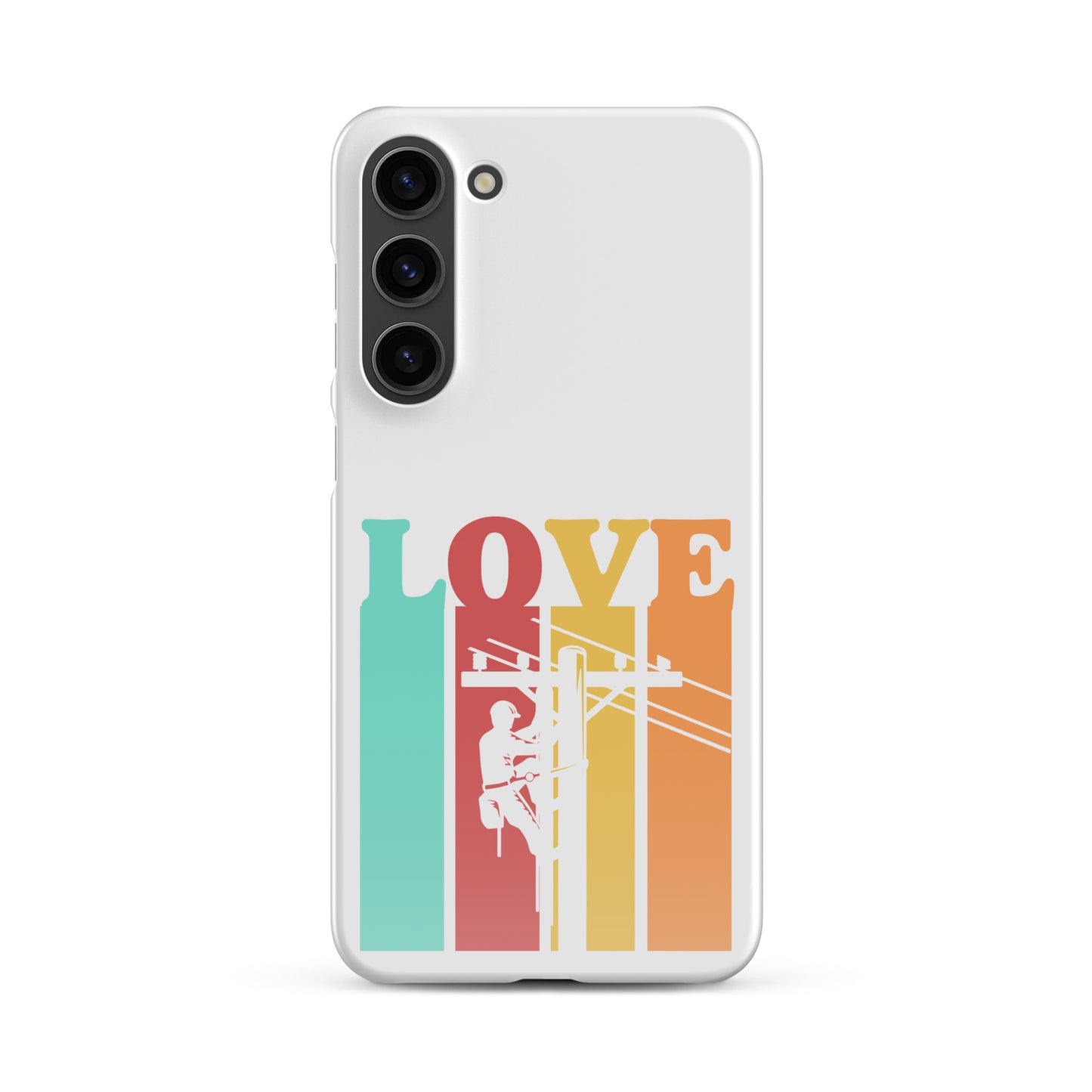 Love Retro Lineman Snap case for Samsung®