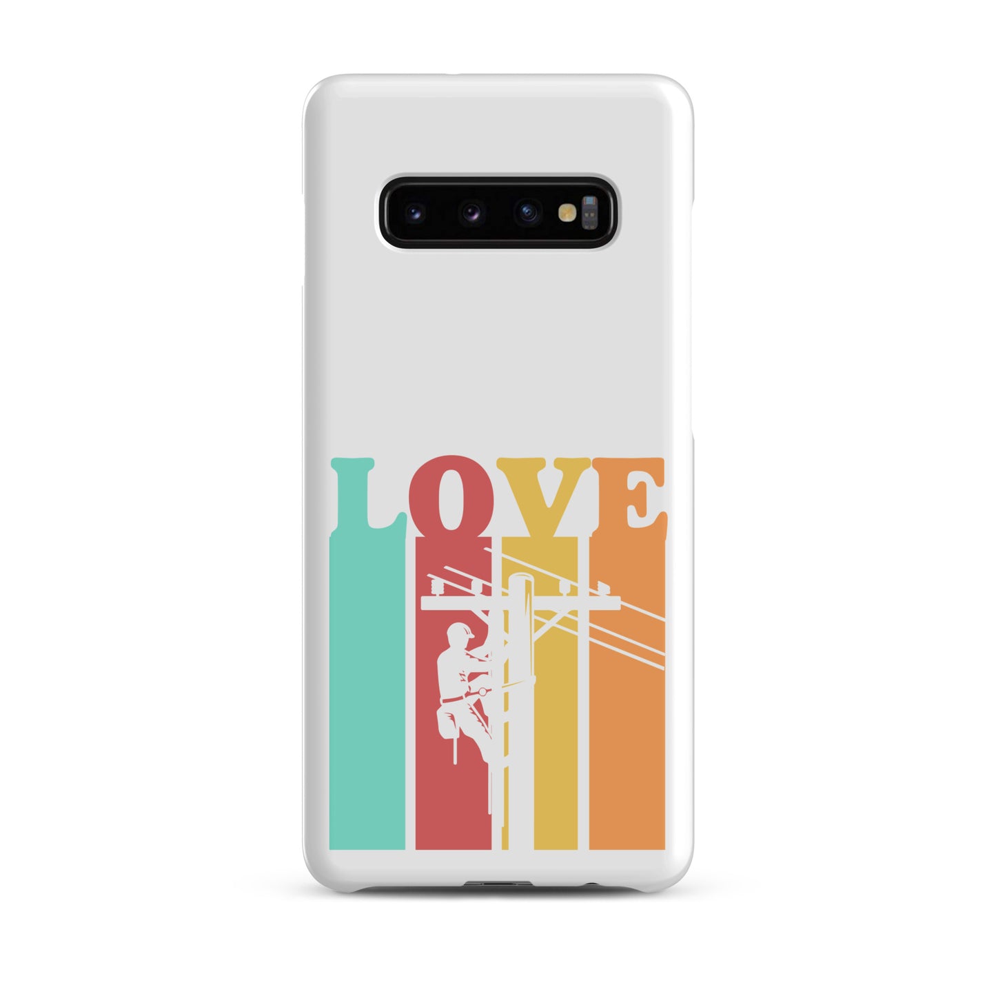 Love Retro Lineman Snap case for Samsung®