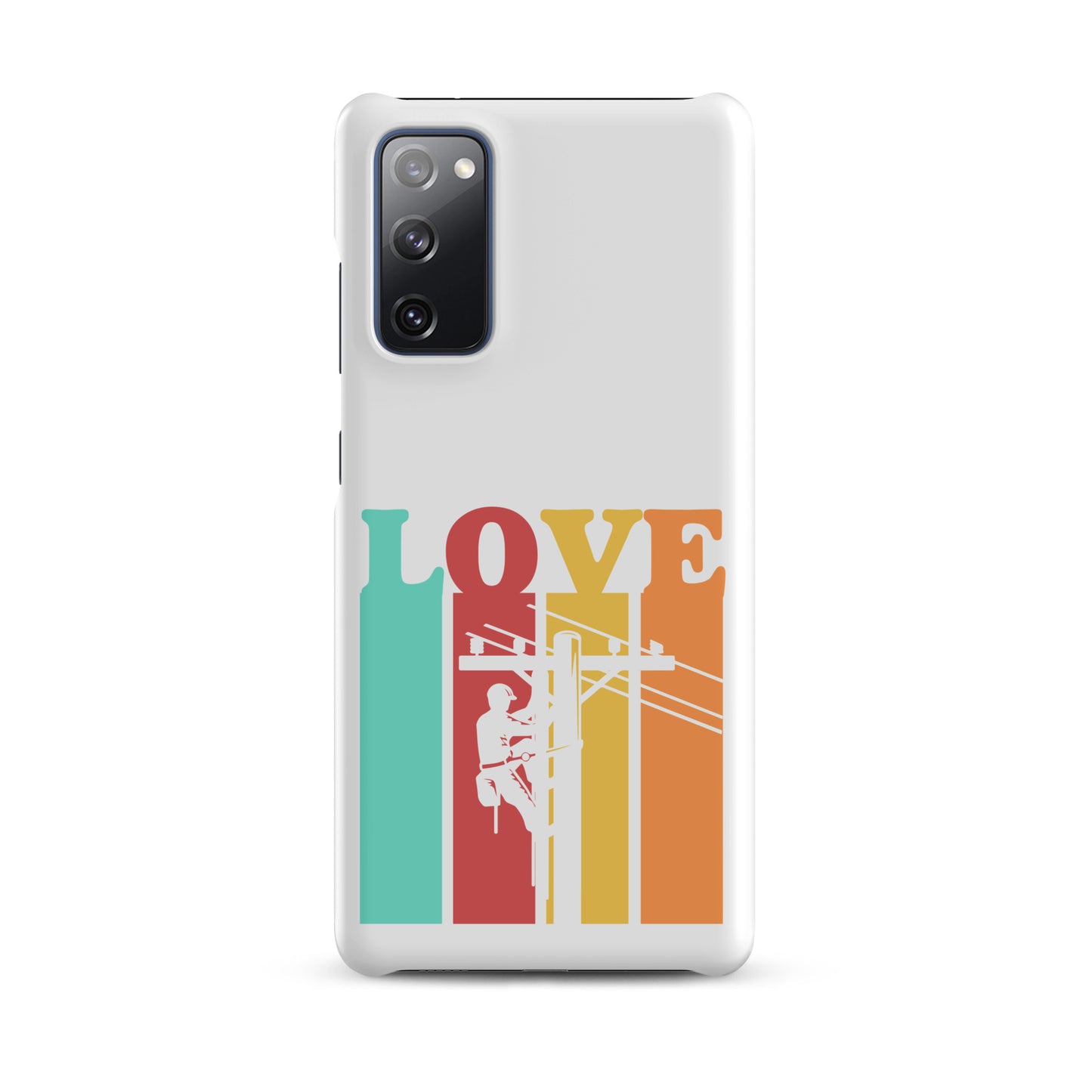 Love Retro Lineman Snap case for Samsung®
