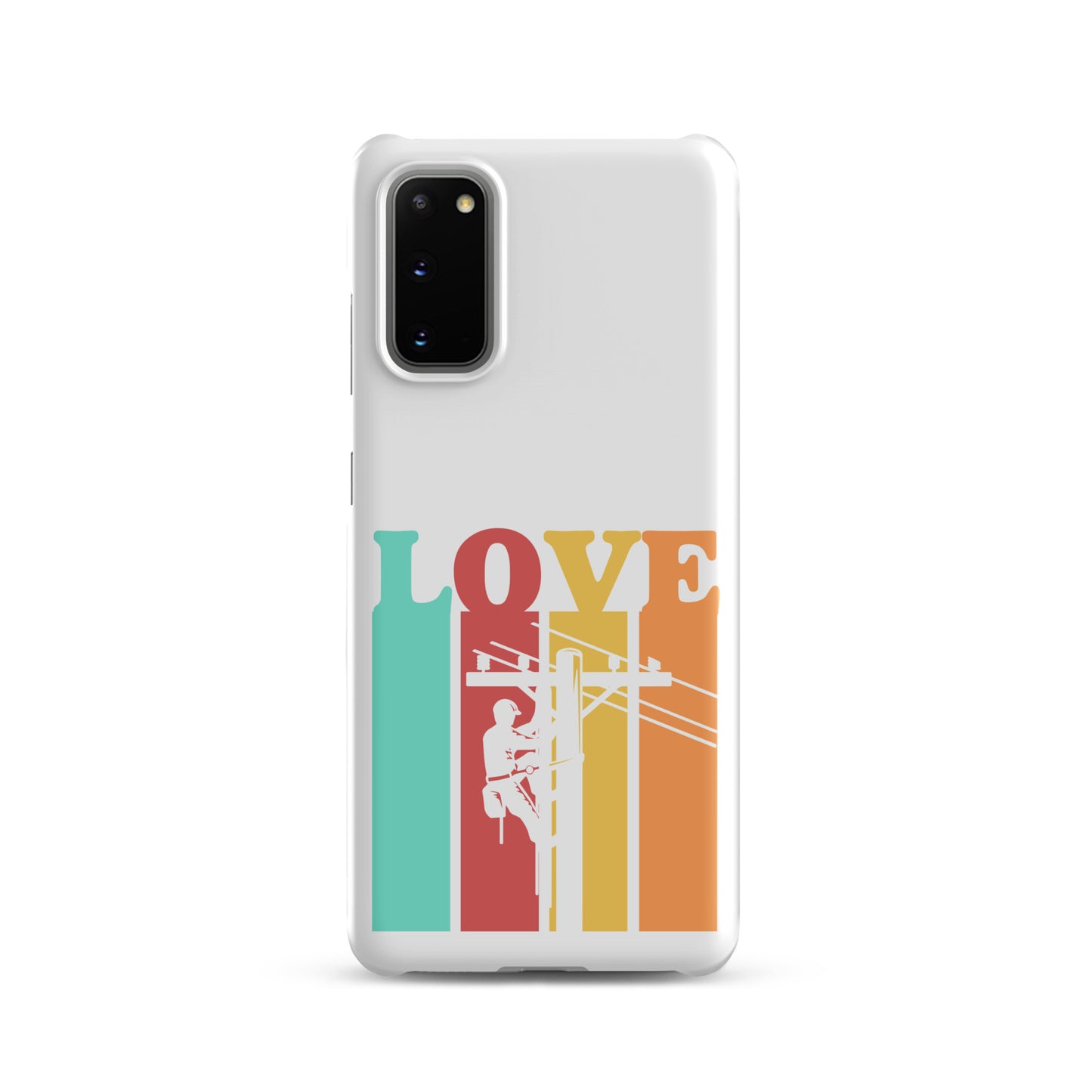 Love Retro Lineman Snap case for Samsung®