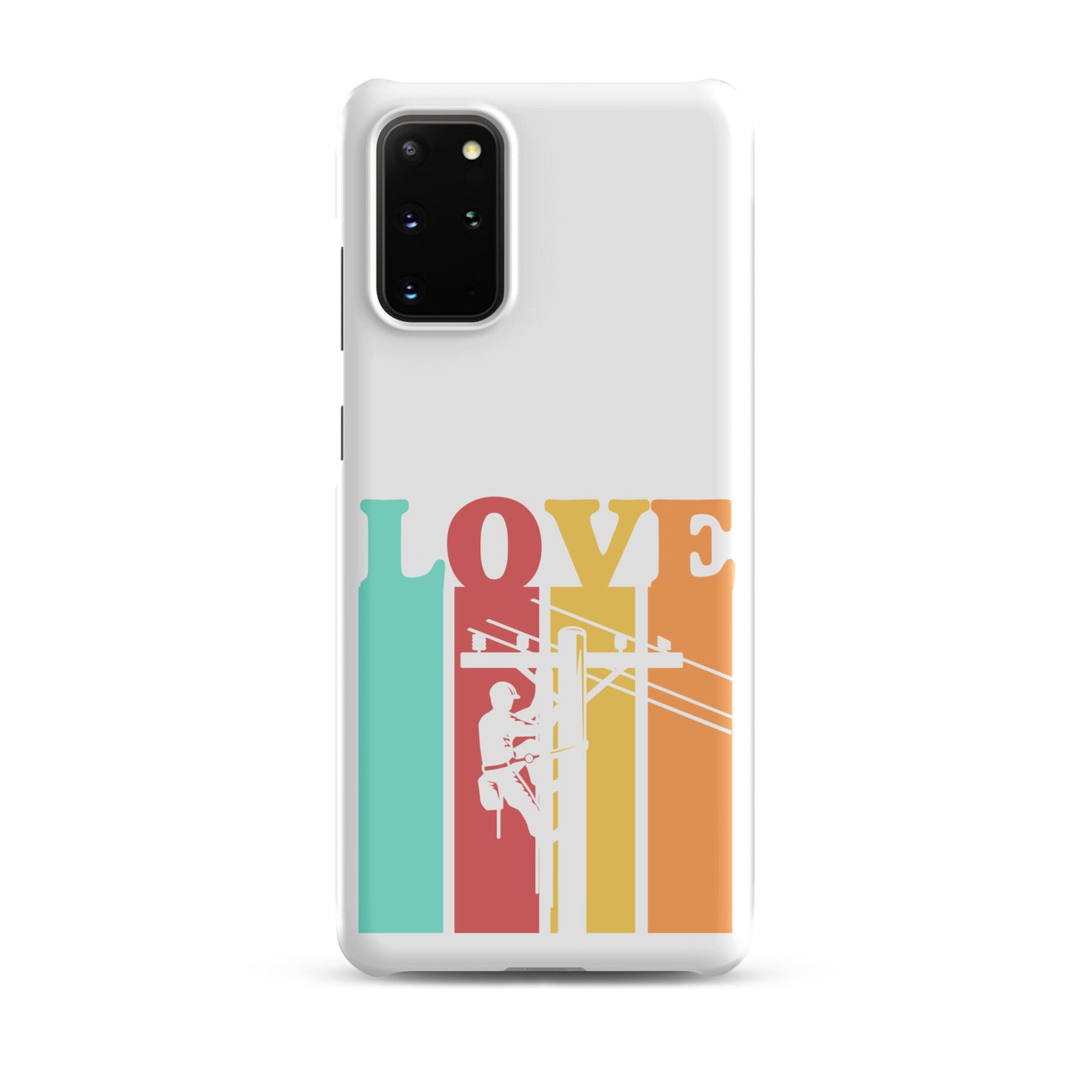 Love Retro Lineman Snap case for Samsung®