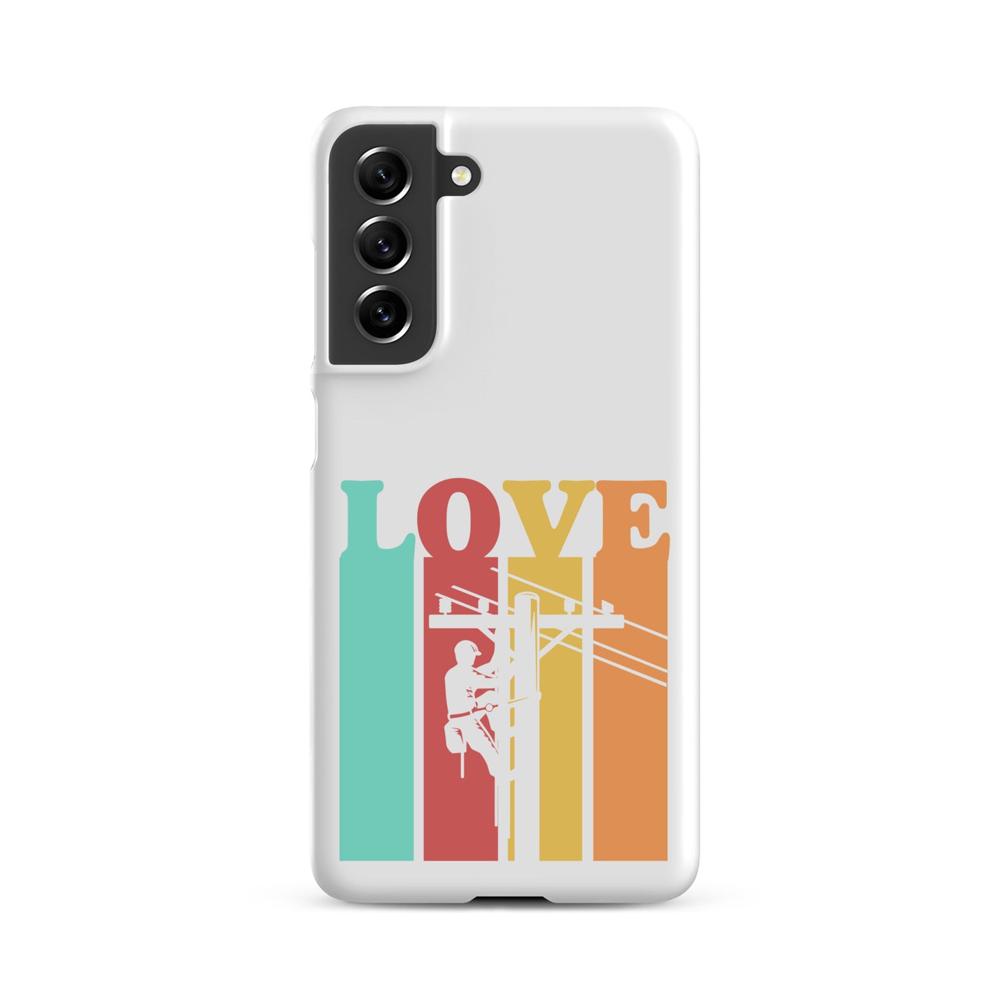 Love Retro Lineman Snap case for Samsung®