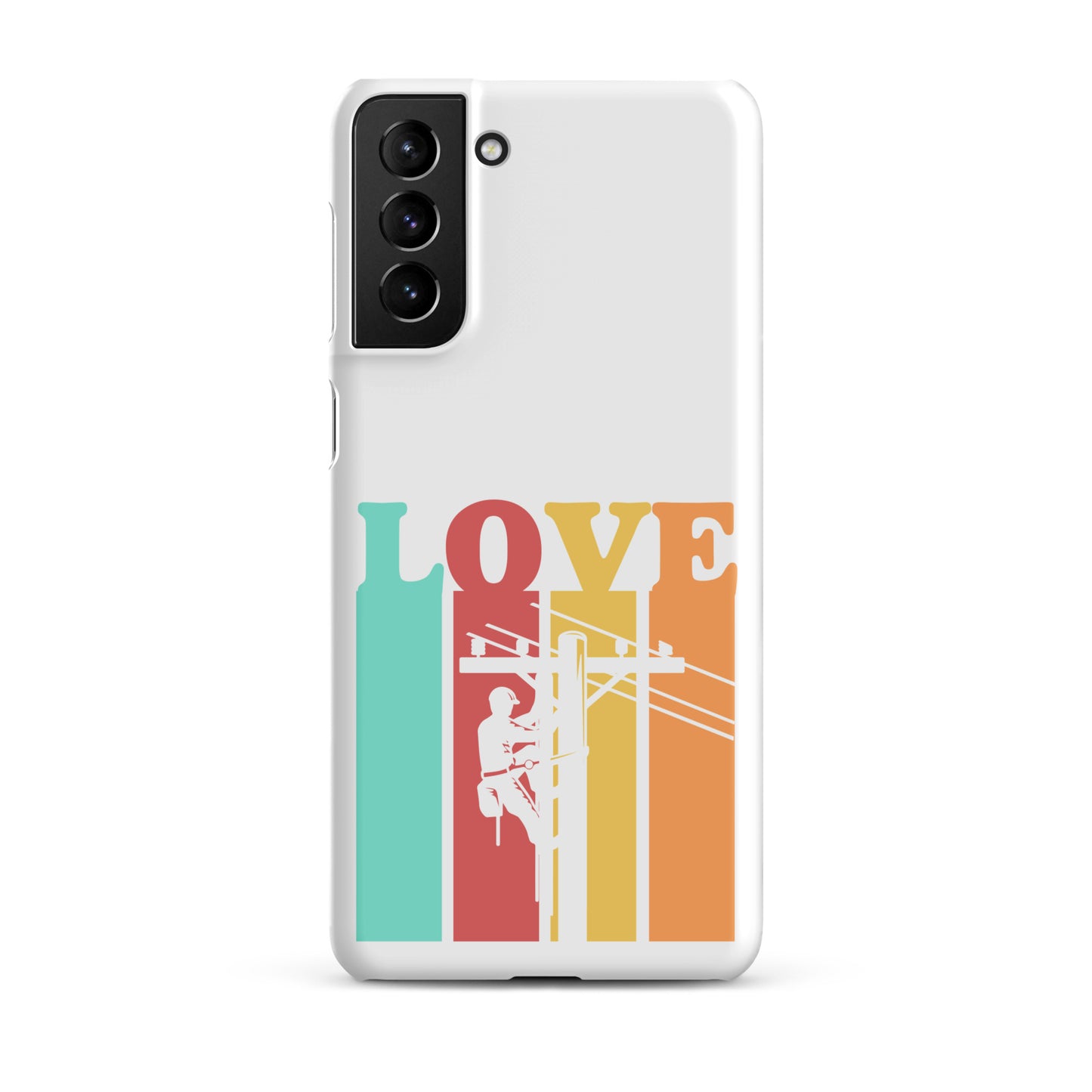 Love Retro Lineman Snap case for Samsung®