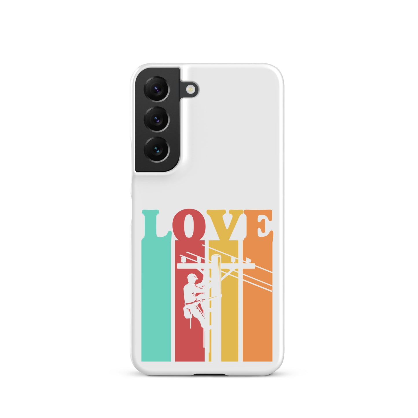 Love Retro Lineman Snap case for Samsung®