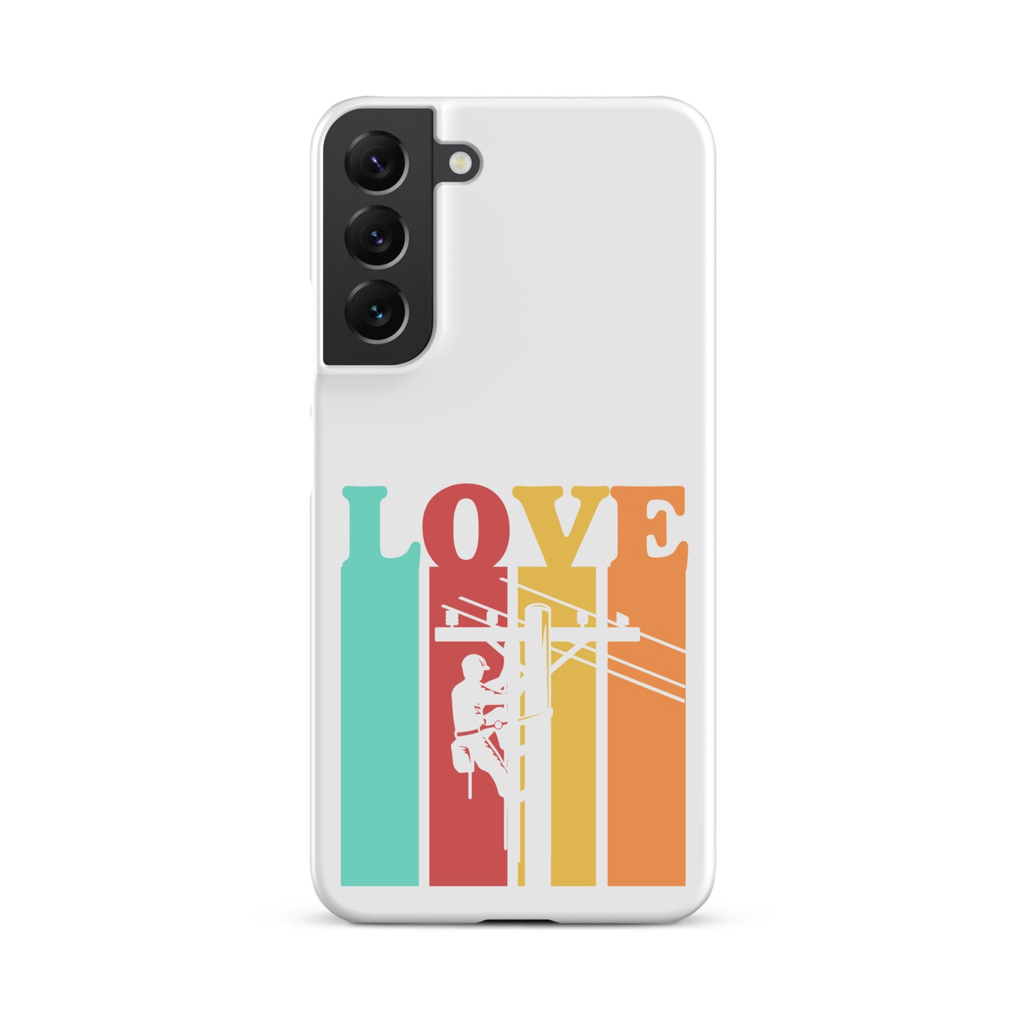 Love Retro Lineman Snap case for Samsung®