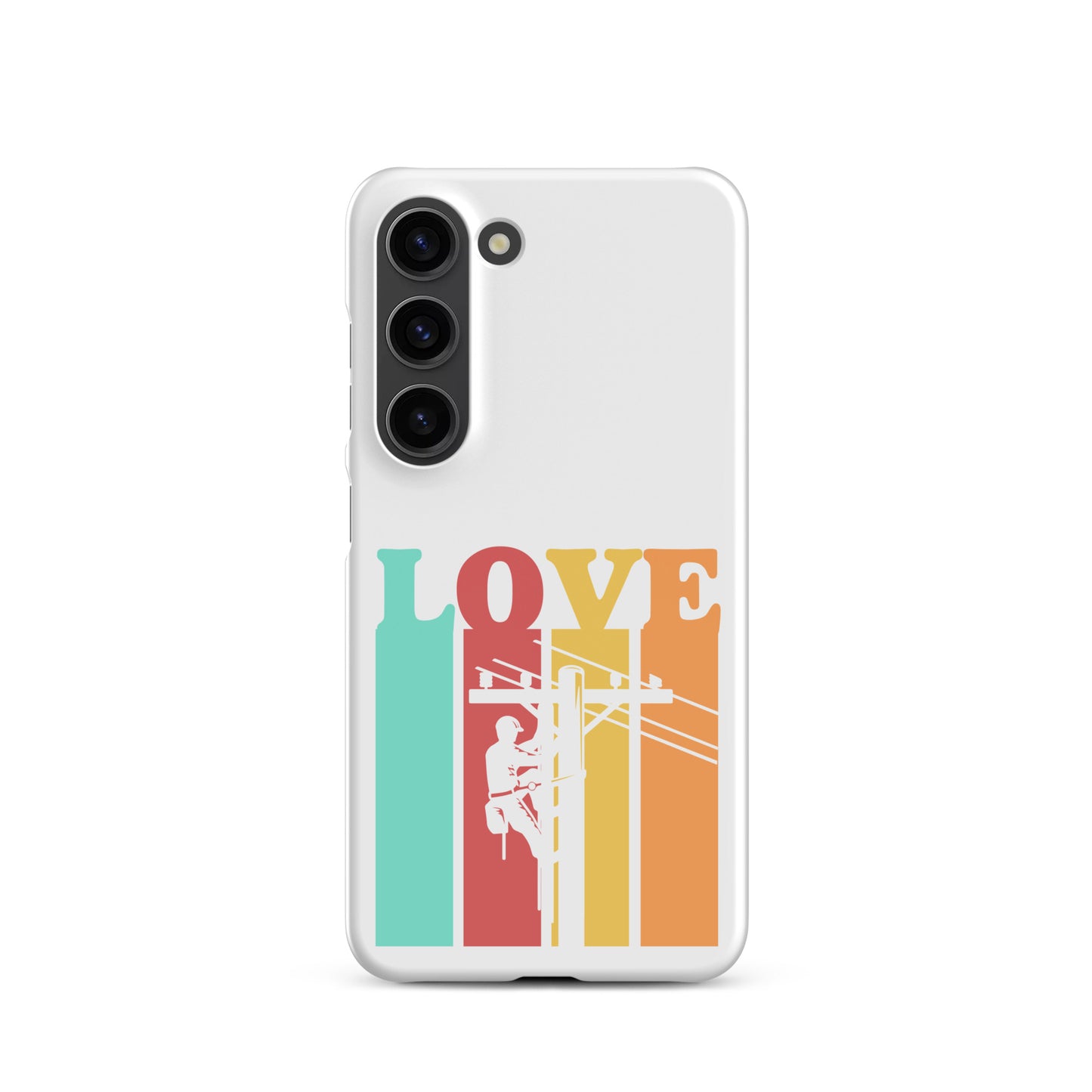 Love Retro Lineman Snap case for Samsung®