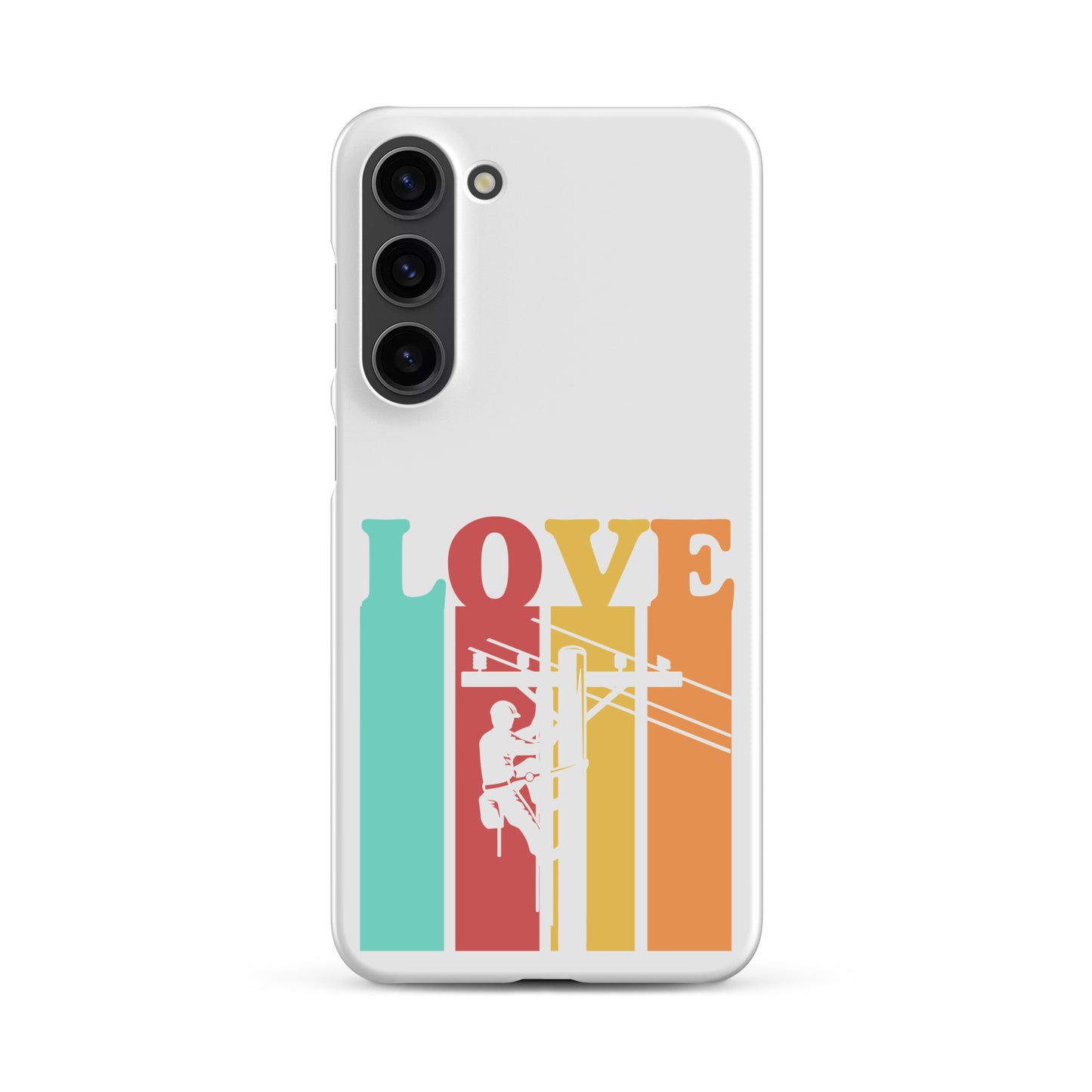 Love Retro Lineman Snap case for Samsung®
