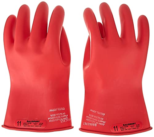 OTC 3991-12 Large Hybrid Electric Safety Gloves, Size Large (1 pair) , White
