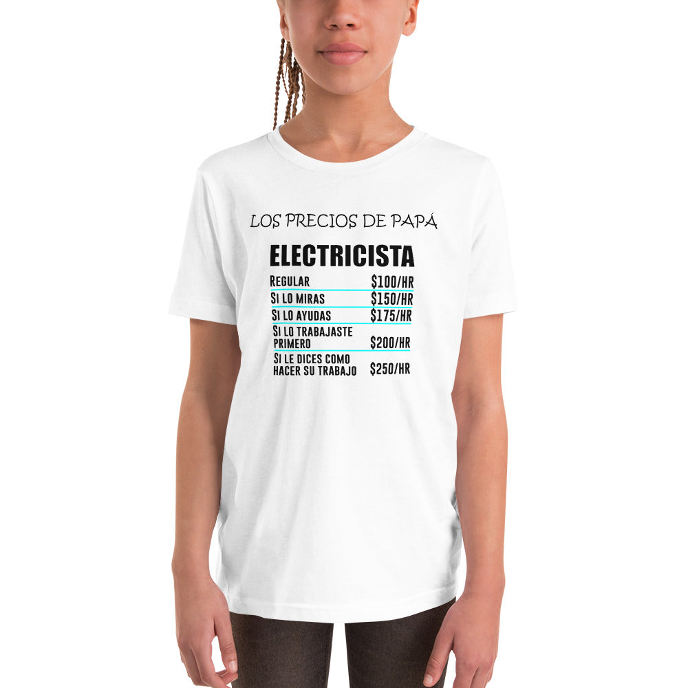 Camiseta Manga Corta Niño Los Precios de Papá