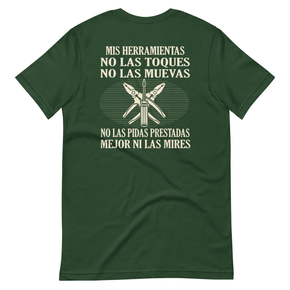 Mis Herramientas Camiseta de Manga Corta Unisex