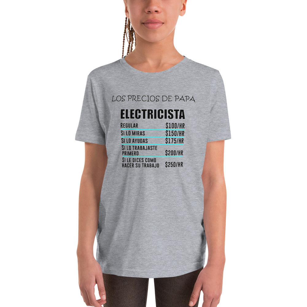 Camiseta Manga Corta Niño Los Precios de Papá