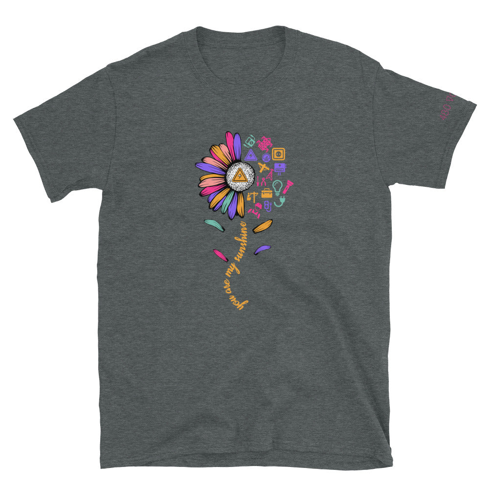 Camiseta unisex Sol eléctrico