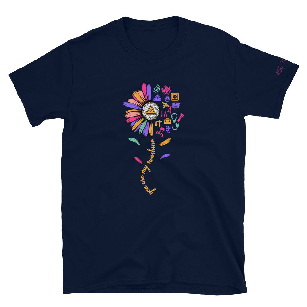 Camiseta unisex Sol eléctrico