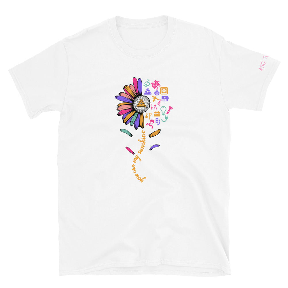 Camiseta unisex Sol eléctrico