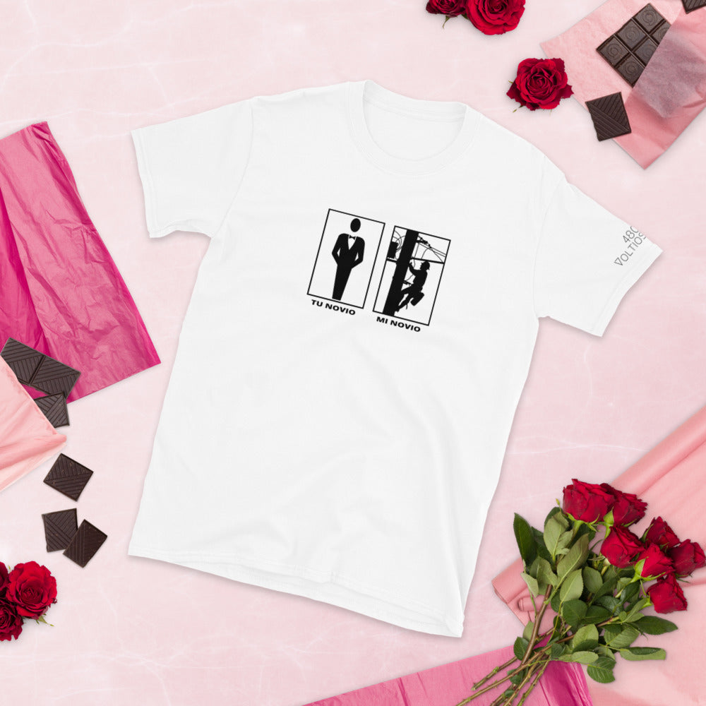CAMISETA UNISEX TU NOVIO MI NOVIO