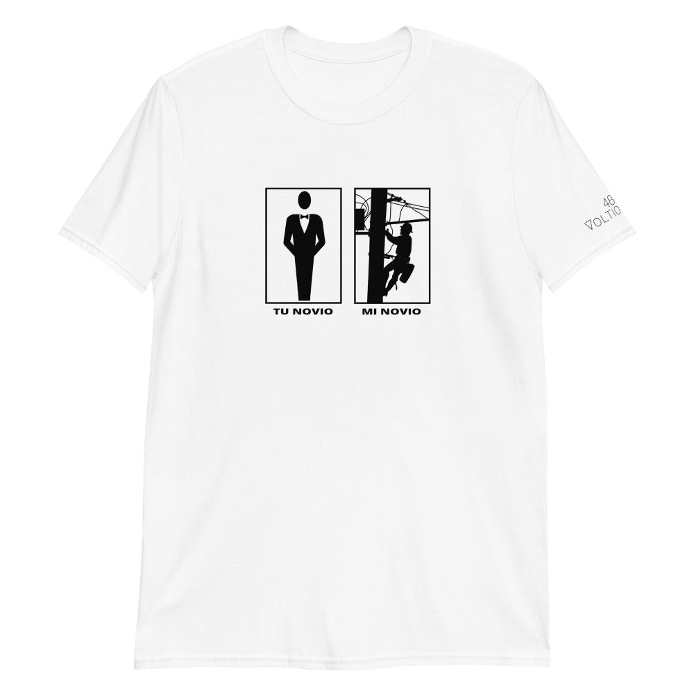 CAMISETA UNISEX TU NOVIO MI NOVIO
