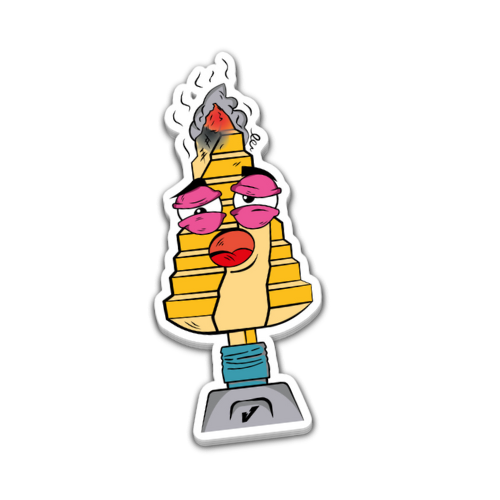 Burnt Step Drill Bit Sticker 4 Inch Decal