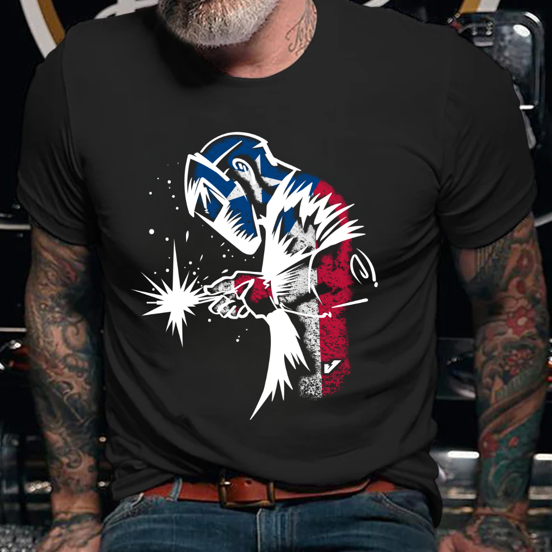 Puerto Rico Spark Welder T-Shirt