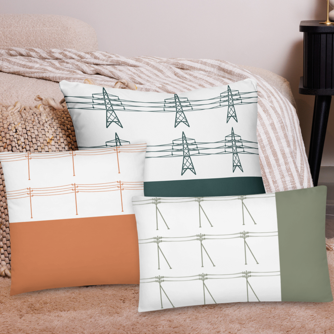 Power Lines Pillows