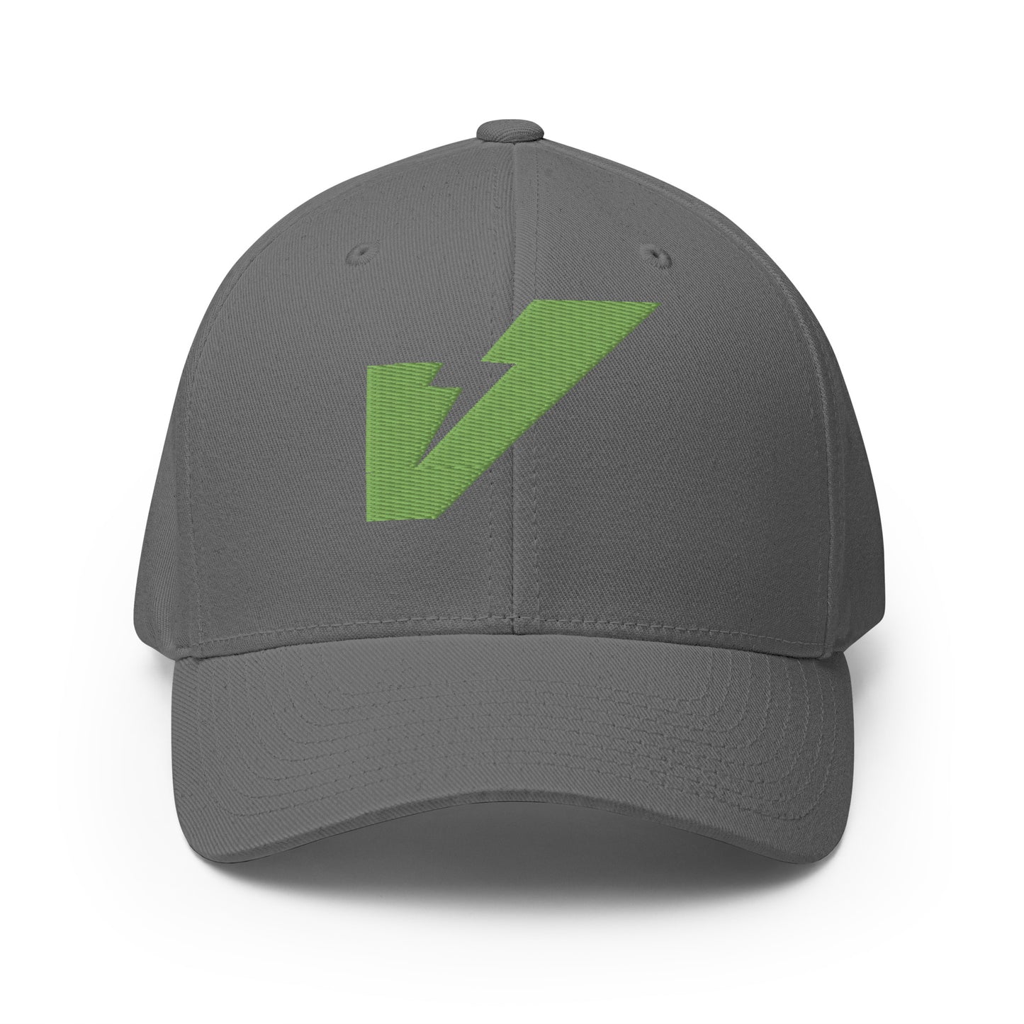 The VoltMaster Shatter Green (Flexfit 6277 Structured Twill Cap)