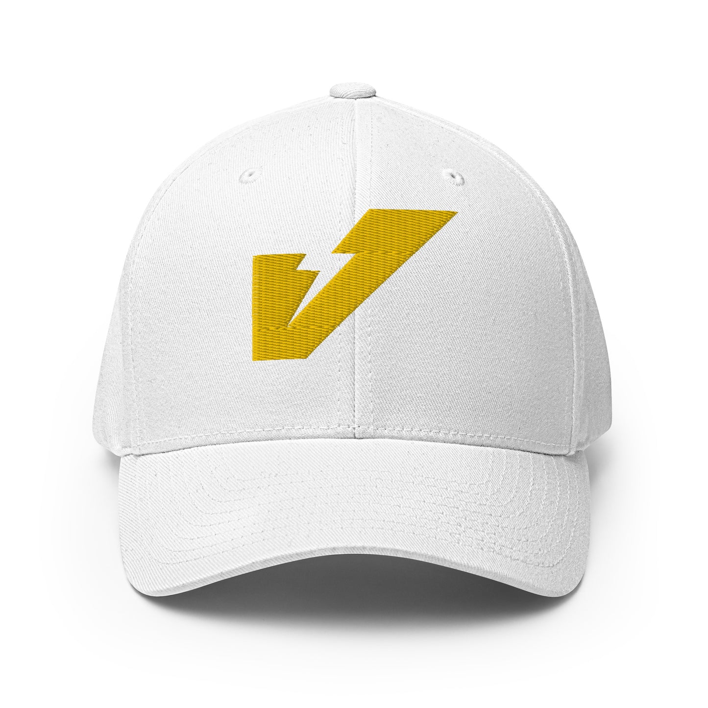 The VoltMaster Flare Yellow (Flexfit 6277 Structured Twill Cap)