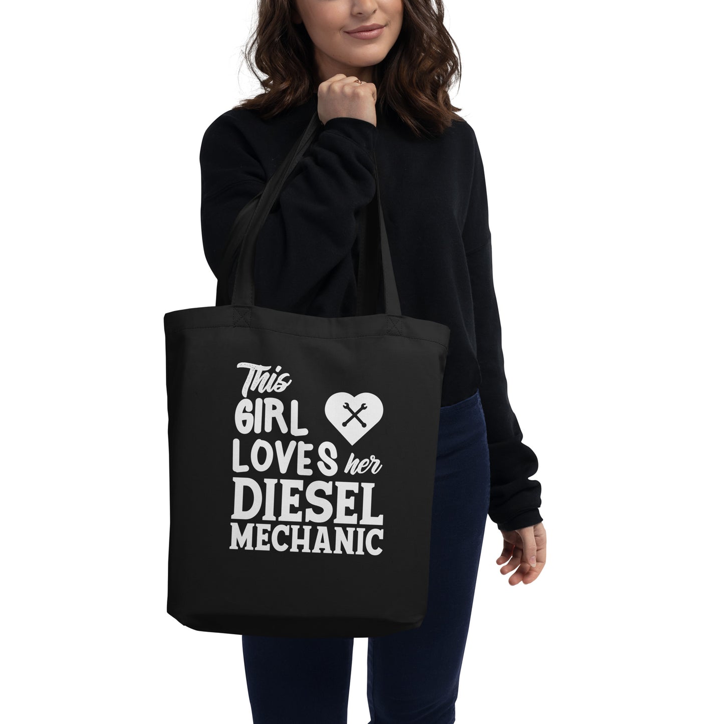 This Girl Loves Her Mechanic Eco Tote Bag