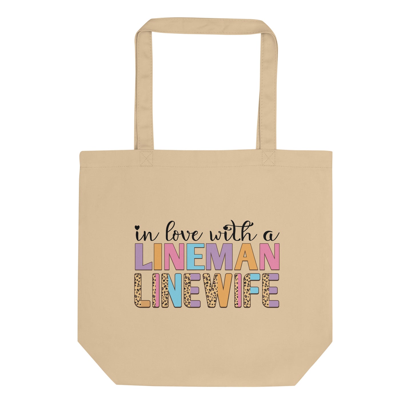 In Love with a Lineman Eco Tote Bag