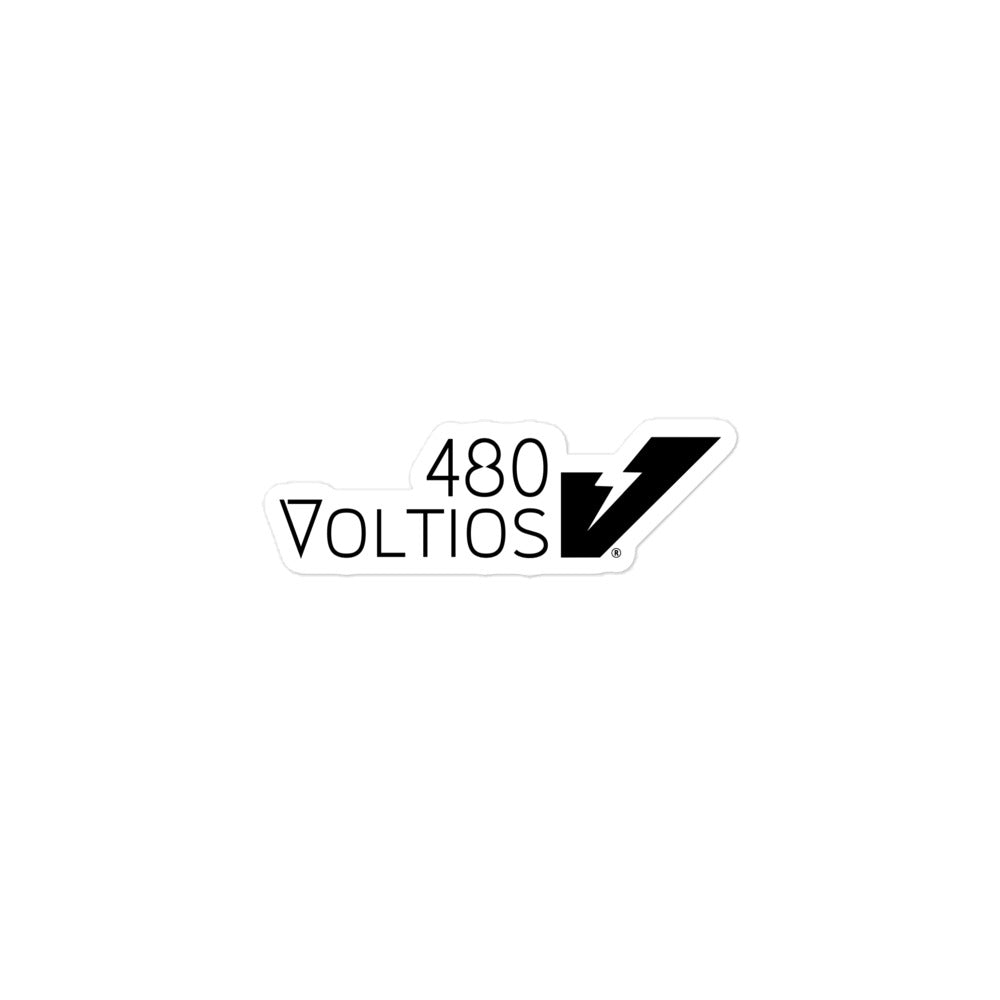 480 Voltios Sticker