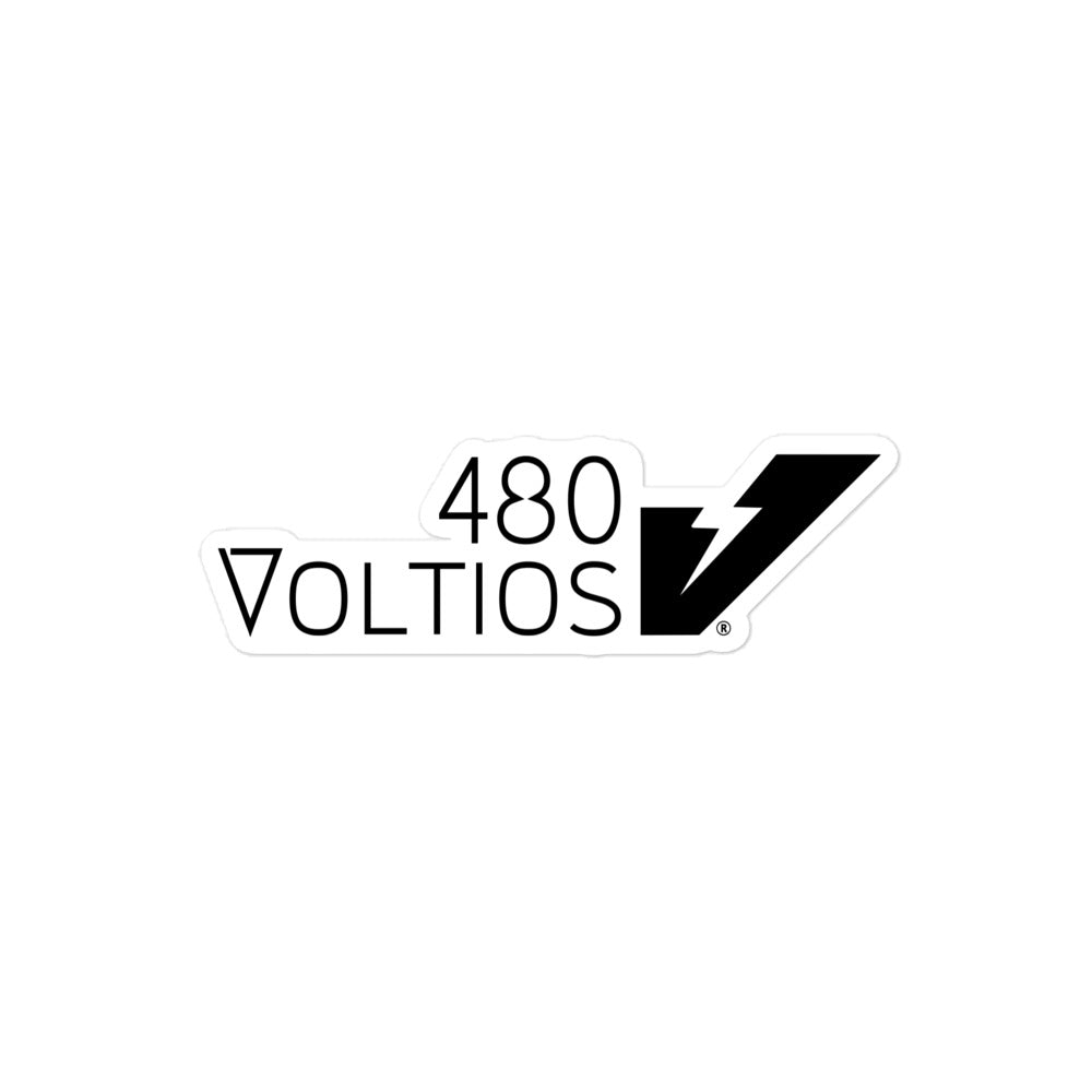 480 Voltios Sticker