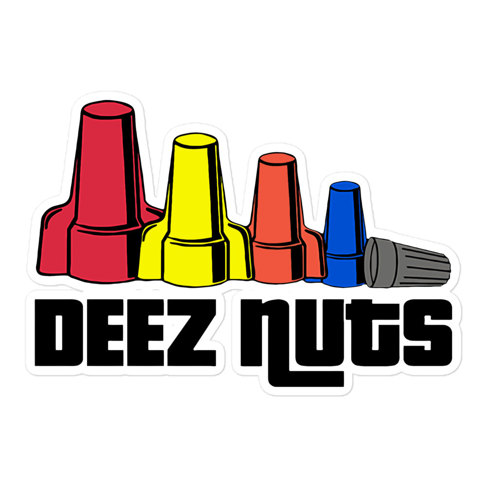 Deez Nutz Stickers