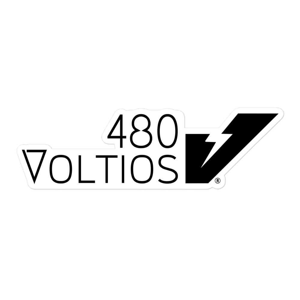 480 Voltios Sticker