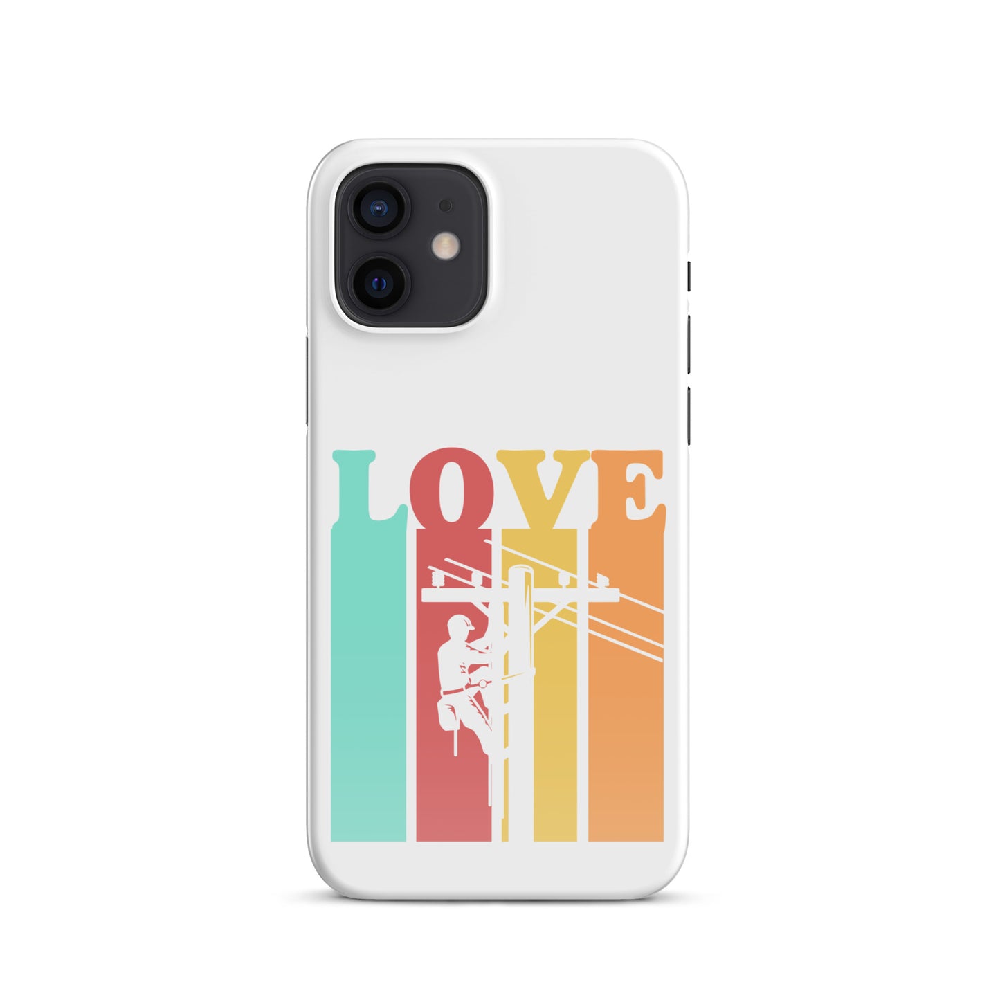 Love Retro Lineman Snap case for iPhone®
