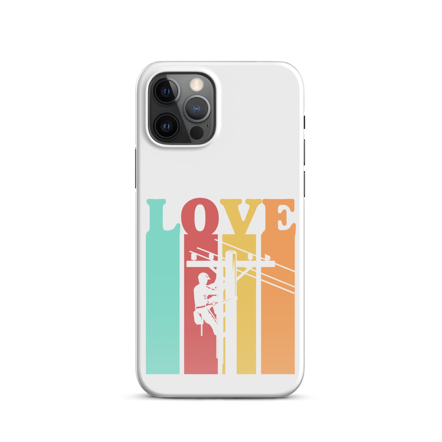 Love Retro Lineman Snap case for iPhone®