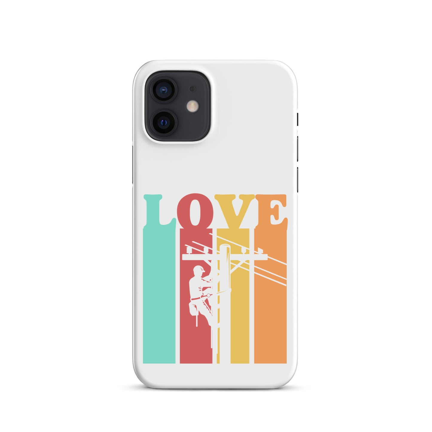 Love Retro Lineman Snap case for iPhone®