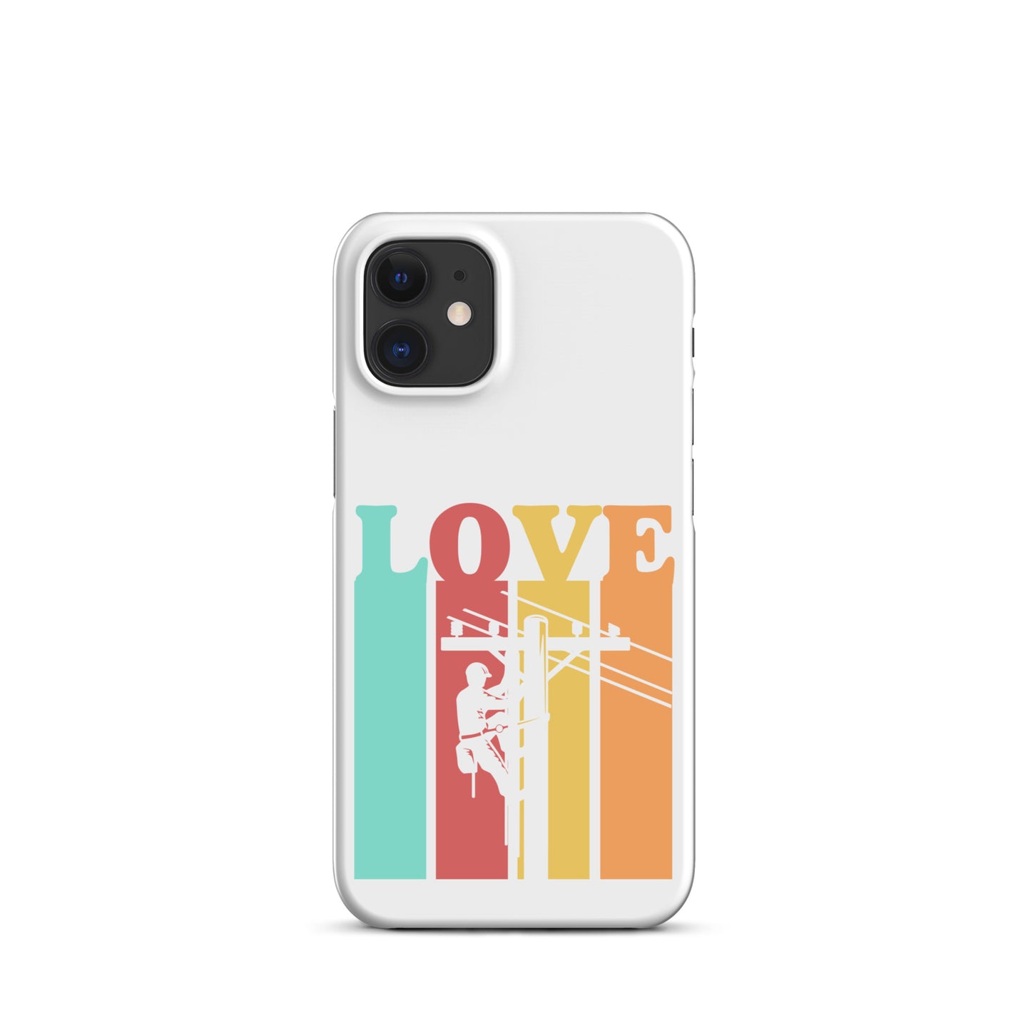 Love Retro Lineman Snap case for iPhone®