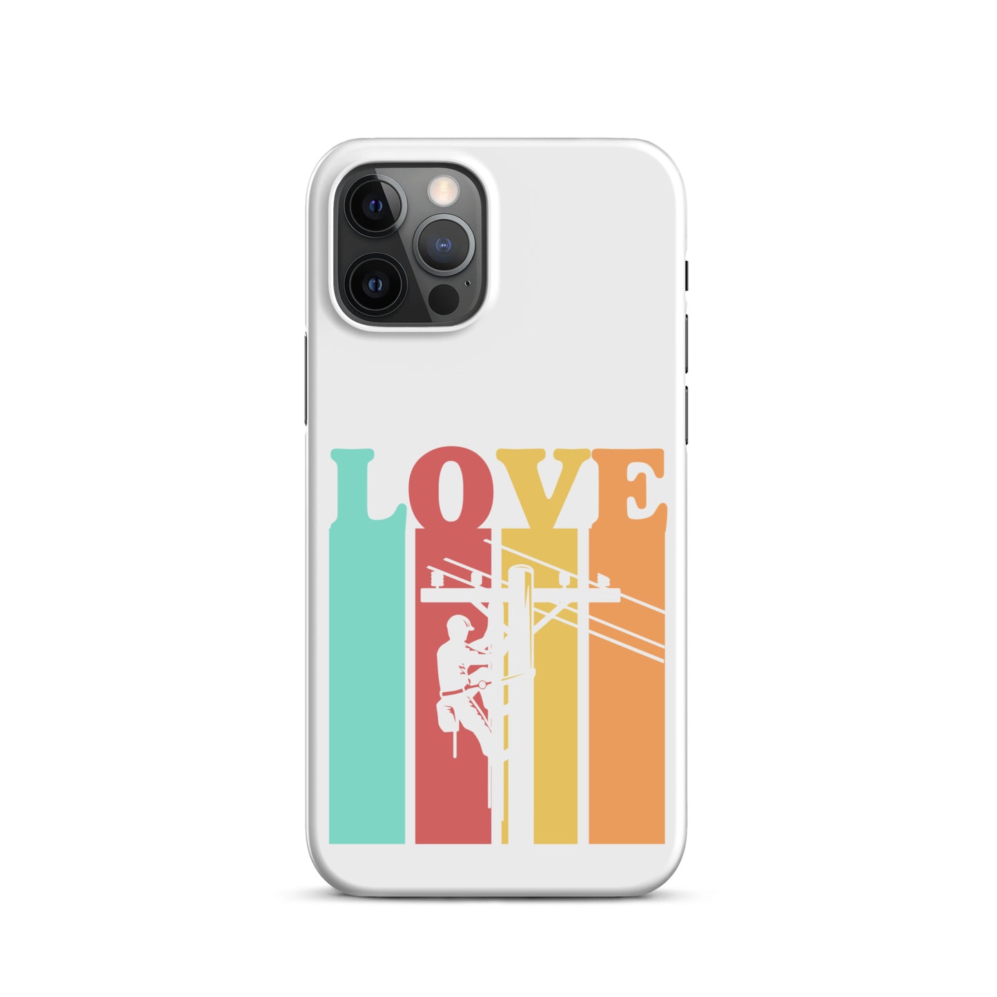 Love Retro Lineman Snap case for iPhone®