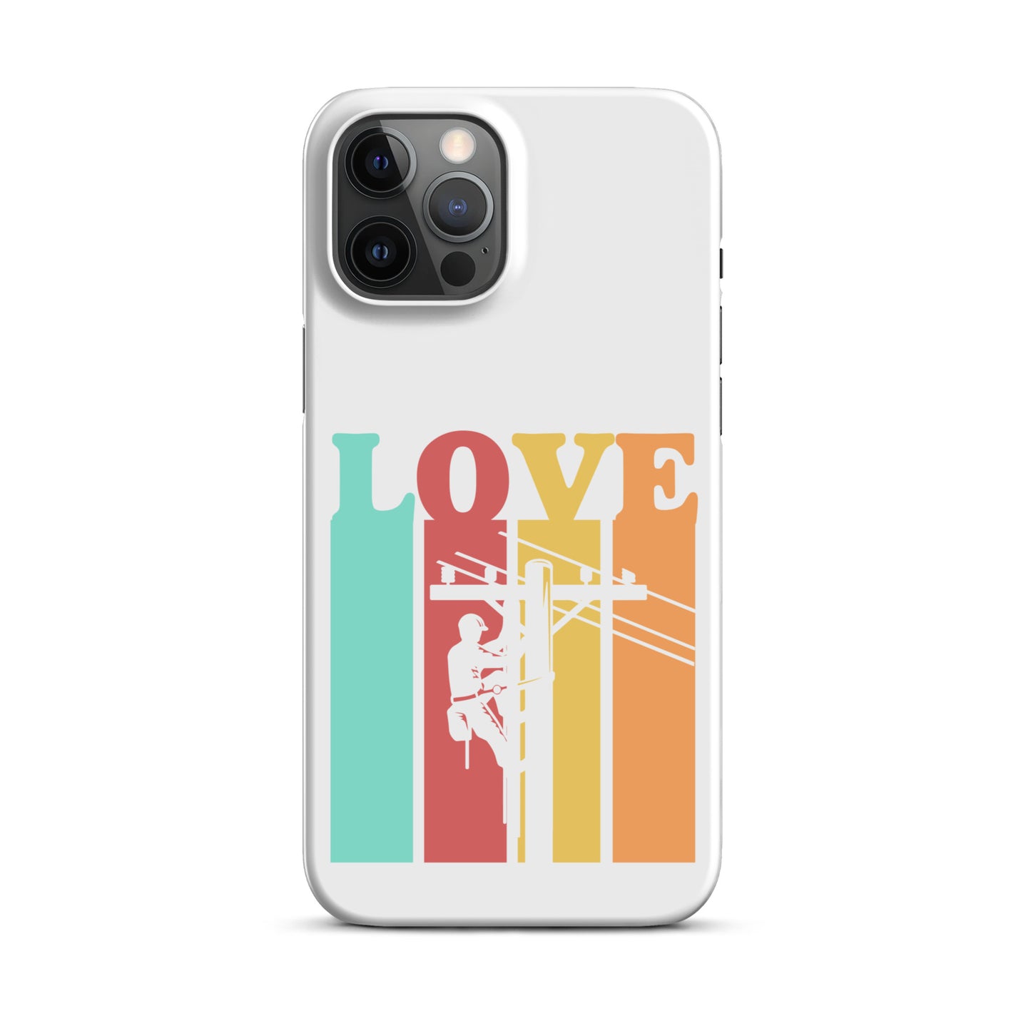 Love Retro Lineman Snap case for iPhone®