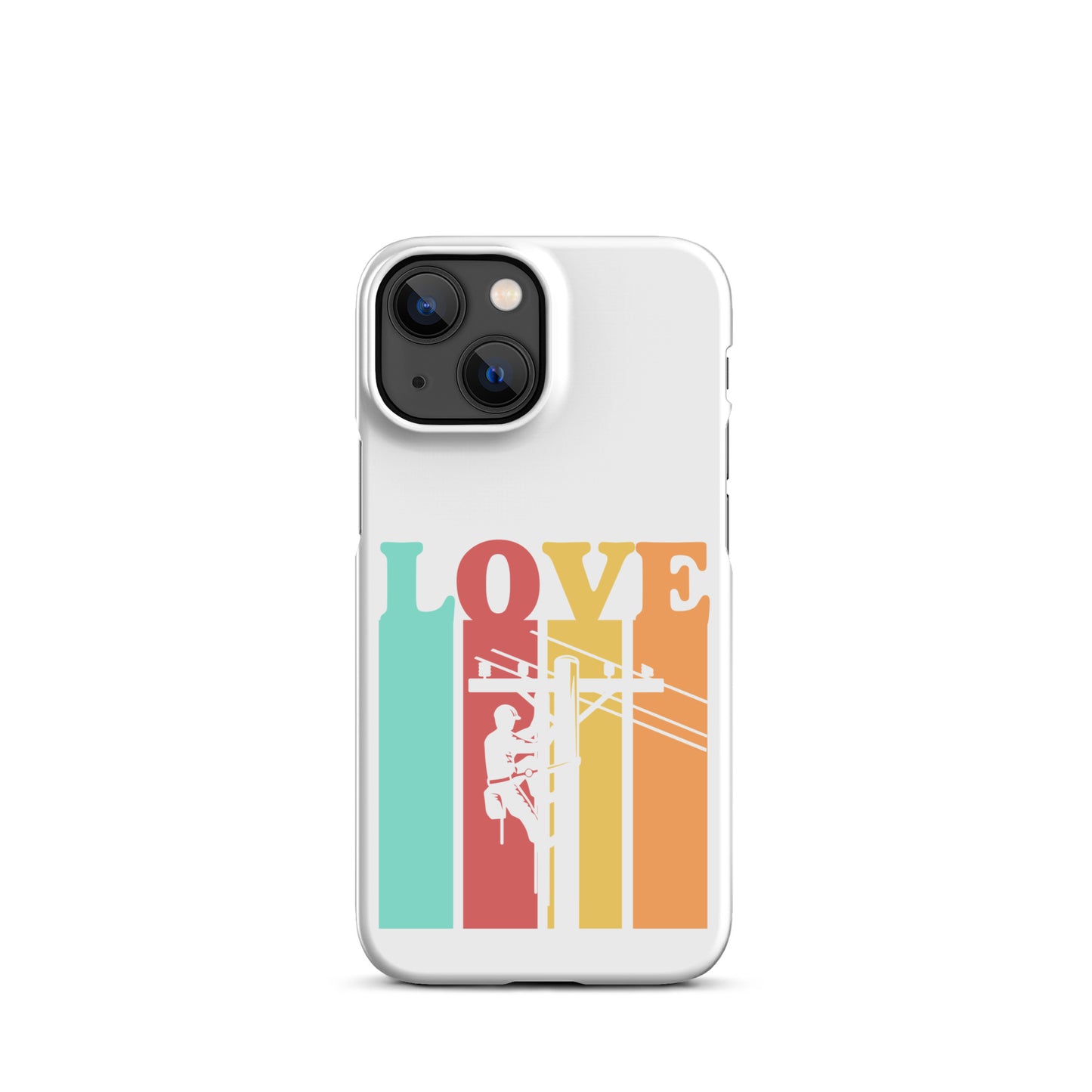 Love Retro Lineman Snap case for iPhone®