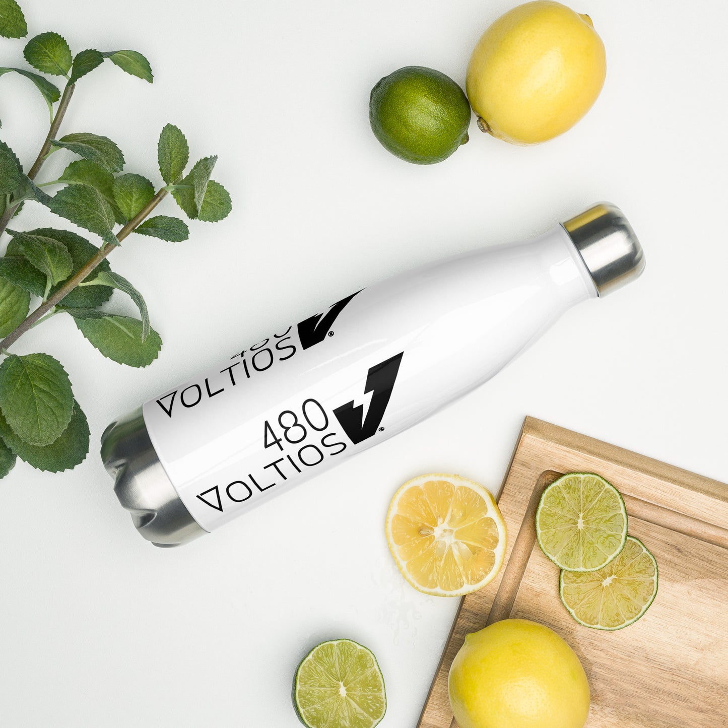 480 Voltios Stainless Steel Water Bottle